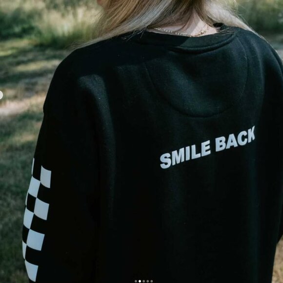 Emy Ave Born to be Happy Sweatshirt - Picture 2 of 4